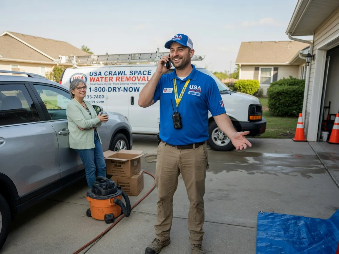 Crawl Space Water Removal Antoine, AR FAQs